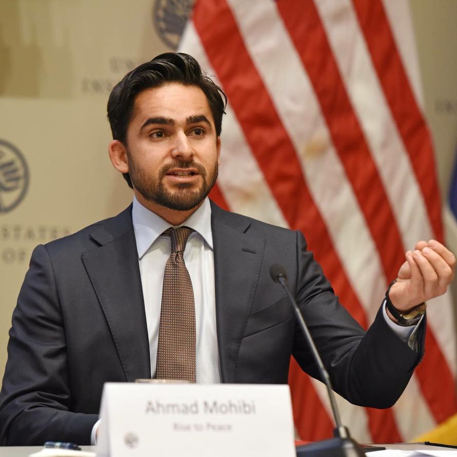 Ahmad Shah Mohibi speaking at USIP event on Afghanistan peace